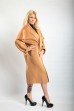 Стильное женское пальто из натуральной альпаки