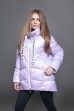 Пуховик  с капюшоном цвета “lavender”