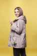 Оригинальная куртка бежевого цвета